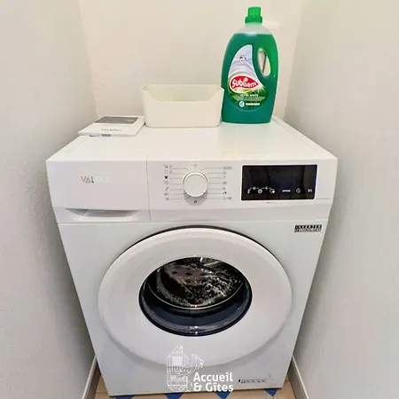 50m² Quiet & Cozy Fiber Easy Parking Daire Ensisheim