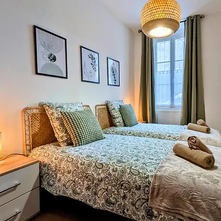 Daire 50m2 Calme & Cosy, Fast Wifi, Free Parking *